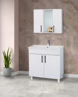 202 SAMARA Beyaz PVC Banyo Dolabı