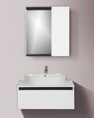 212 LİNE Beyaz PVC Banyo Dolabı